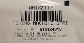 Wh1x2117 Ge New / Genuine Washing Machine Spring Clip Free Shipping