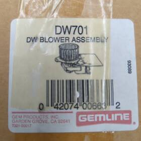 Dw701 Gemline 042074006632 Dishwasher Blower Assembly - Free Shipping