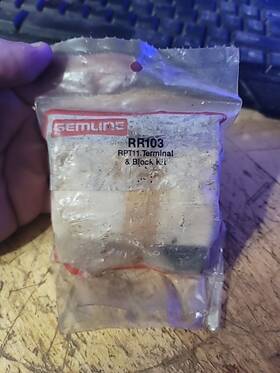 Rr-103 Gemline Rr103 Oem Contact Burner Terminal Receptacle Block Nos
