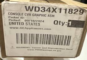 Wd34x11829 General Electric New Oem Ge Dishwasher Control Panel Assembly Console Cover
