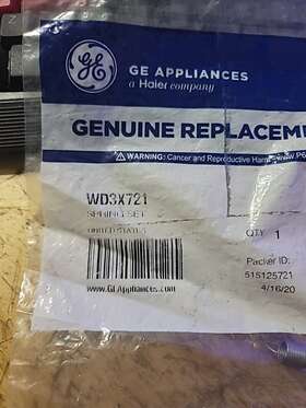 Wd3x721 General Electric Ge Dishwasher Spring Set Oem