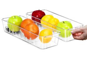 Cbf-s10-2 Ggi International Plastic Box Of Refrigerator Manager And Pantry Storage 2 Pieces