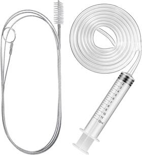 Gisafai-9a62 Gisafai 3 Pcs 36ftft Refrigerator Cleaning Kit Compatible With Water Line For 1.5m