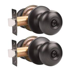 Us10-608xorbbk-2pack Gobekor 2 Pack Interior Door Knobs For Bedroom Bathroom Oil Rubbed Bronze Pri