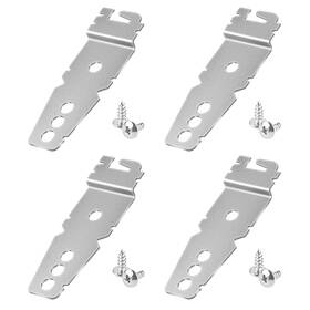 1042610 Gosknor 4pcs Dishwasher Mounting Brackets With Screws Under Counter Clips 8