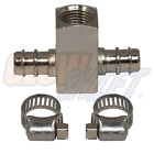 Gs-fa-boost-fitting Glowshift Boost Adapter With Hose Clamps 609456161930