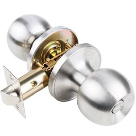 Gscz-st-bk-1 Gschengzhi Privacy Door Knob For Bedroom Bathroom Doorknob Satin Nickel Indoor