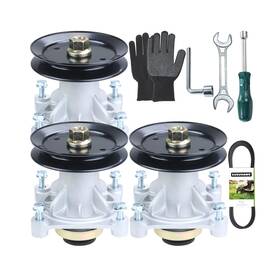 Ghdjtz007-012 Gusuhawk 3 Pack 604214 Spindle Assembly With 603988 Pulley 791988 Belt 604123 S