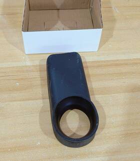 Haiouus 199757503046 Black Dishwasher Air Gap Cover Water Ramp Silicone Splash Guard - Drain
