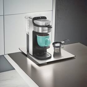 49987 Hamilton Beach Scoop Single-serve Coffee Maker With 40oz Reservoir Stainlessplus