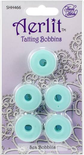 Shh46-6 Handy Hands 4 Pack Aerlit Bobbins 5/pkg-sea