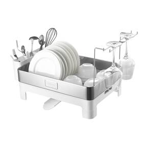 Dsh1003b Happimess Simple 20.5ft Fingerprint-proof Stainless Steel Dish Drying