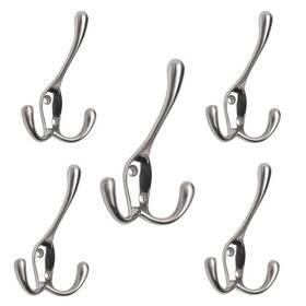 Yg1006 Harpoon Coat Hooks With Three Flared Prongs 3.5 Inch Heavy Duty Hat Hook 5 Pack
