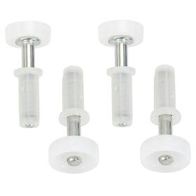 Harrier Hardware 647929326745 Spring-loaded Bi-fold Door Top Roller Guide Wheel 4-pack