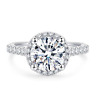 Hc95676-55 Hafeez Center Round Brilliant Cut Petite Micro Pave 692622834493