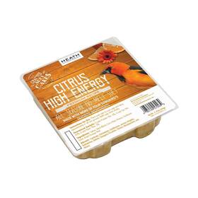 Ddc3-12 Heath Outdoor Products Premium Crafted Suet Cakes Citrus ... Fast Ship