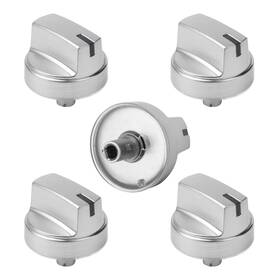 Wb03x29315 Hensintc 5 Pack Knob Fit For Ge Cooktop Replacement Kip 5u06 191d9233