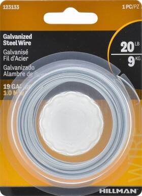 123118 Hillman Galvanized Wire 32-gauge 100 Ft. -