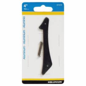 841618 Hillman 3 Pack - House Address Number 1 Nail-on Black Finished Aluminum 4 Inch