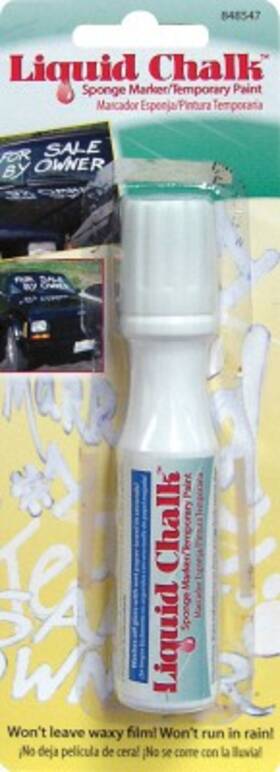 848553 Hillman 3 Pack - White Liquid Chalk Marker