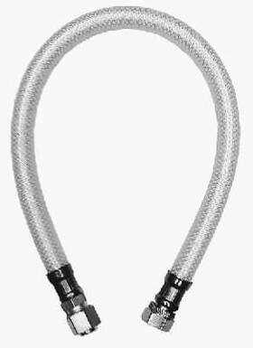 Compressionx3 Homewerks Worldwide Llc 7228-20-38-4 Faucet Connector Delta Style Reinforced Poly Vinyl 3/8 Compressionx3/8 O.d.x20-i