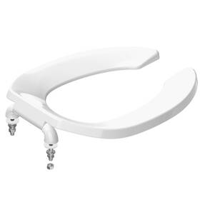 Htw003-3 Huttdmel Commercial Toilet Seat Front Open Public 18.5 Inch Elongated Toi