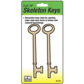 Kc167 Hy-ko Prod Office Storage Accessory 2 Pack Flt Skeleton Keys