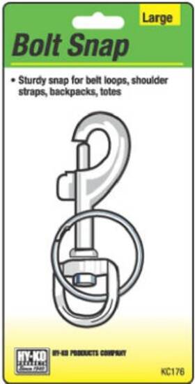Kc176 Hy-ko 5 Pack - Bolt Snap Split-ring Large