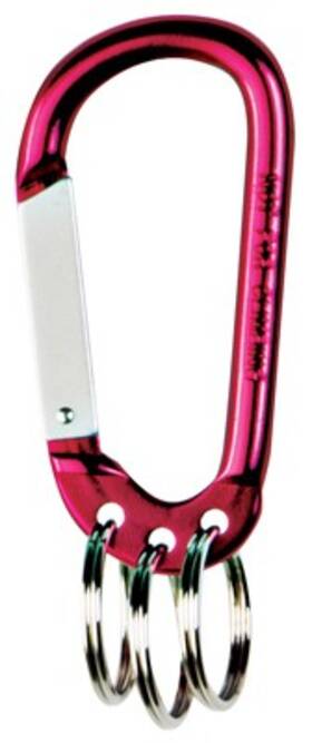 Kho718 Hy-ko 3 Pack - Carabineer And Key Rings