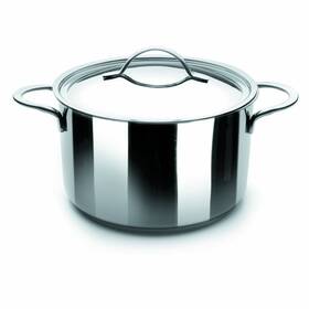 605220 Ibili Stock Pot With Lid Noah 20 Cm