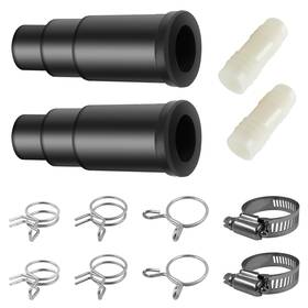 Drainhoseadapter-179 Iffitya 2 Set Dishwasher Connector Kit - Drain Hose Adapter With Inlet Con