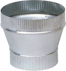 24-guage Imperial Gv1420 Hvac Duct Pipe Galvanized Taper Increaser 4 X 6 Inch -