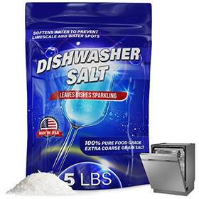Impresa 850020755196 Dishwasher Salt Water Softener - 5 Lbs Compatible With Bosche Miele And More