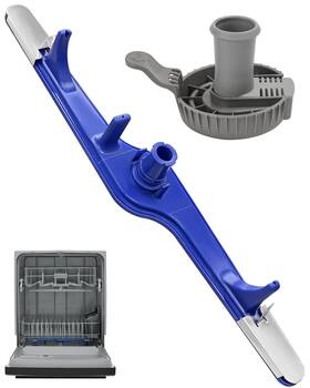 Eap12585623 Iwiwe 785079195405 Dishwasher Lower Spray Arm Set Compatible With Frigidaire Kenmore