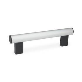 16x18-8.00-el J.w. Winco 666-1.18-5/16x18-8.00-el Gn666-1.18-5/16x18-8-el Tubular Handle