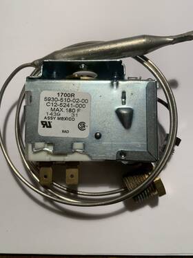 05930-510-02-00 Jackson Thermostat Rinse 180f Dish Machine #05930-510-02-00 For 10ab