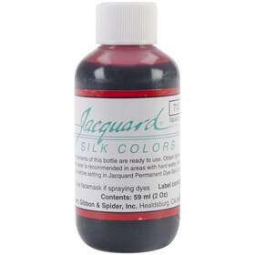 2oz-scarlet Jacquard Products Silk-712 Silk Colors