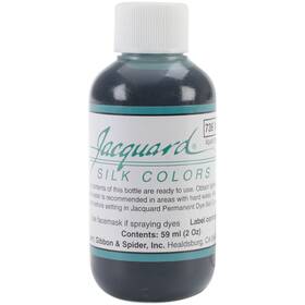 2oz-viridian Jacquard Products Silk-736 Silk Colors Green -