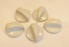 Jbp78ab1aa Range Wb03t10073 Clock Knob T08 Set Bisque Ge Burner Wb03t10074