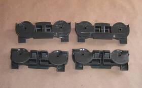 W11133746 Jenn-air Oem Jennair Dishwasher Lower Rack Wheels Set Of 4