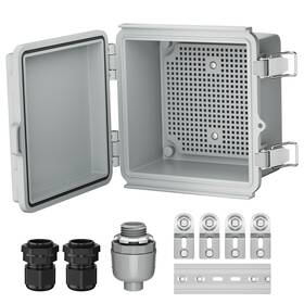 Bg595935 Joinfworld Outdoor Electrical Box Waterproof Ip67 6x6 Plastic Project Enc
