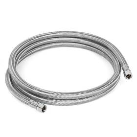 Juwo 770642741042 6 Ft Refrigerator Water Line Braided Ice Maker Hose Connector With