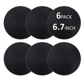 Jynprosper 740939456164 6 Pack Charcoal Filters For Kitchen Compost Bin 6.7 Inch Activated Carbon Re