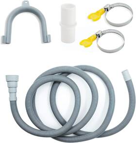 Kejjnyer 738632474479 Washer Drain Hose 10 Ft Washing Machine Line Extension Fits Up To 3/4