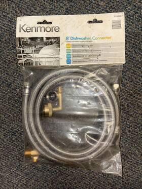 Kenmore 091712009153 8-ft Dishwasher Connector Kit. Brand New