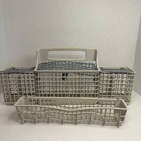 665.173.79301 Kenmore 2 Piece Whirlpool Dishwasher Silverware Basket Genuine Caddy