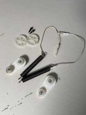 66514549n711 Kenmore Oem Dishwasher Door Balance Link Kit