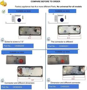 Ck900200 Kenmore Globpro Dishwasher Detergent Dispenser Compatible With Kitchen