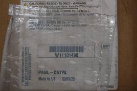 W10128556 Kenmore Dishwasher Control Panel Scratches Part #