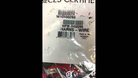 Wpw10450286 Kenmore New Oem Dryer Wire Harness Wpw10450286 Kenmore New Oem Dryer Wire Harness